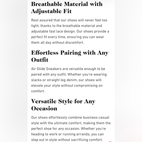 🎯❤️VTKIX Air Glide Sneakers Black Size 12 - 12.5 - Picture 13 of 13